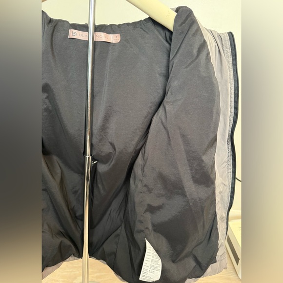 Blanc Noir Lightweight Grey and Black Jacket Small - Picture 6 of 7